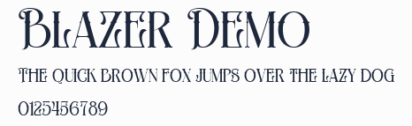 Blazer Demo預覽圖