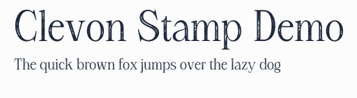 Clevon Stamp Demo預覽圖