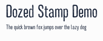 Dozed Stamp Demo預覽圖