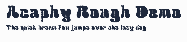 Acaphy Rough Demo預覽圖