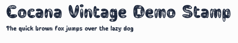 Cocana Vintage Demo Stamp預覽圖