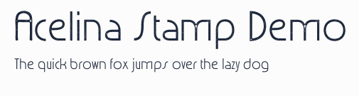 Acelina Stamp Demo預覽圖