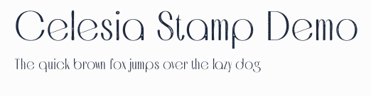 Celesia Stamp Demo預覽圖
