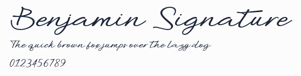 Benjamin Signature預覽圖