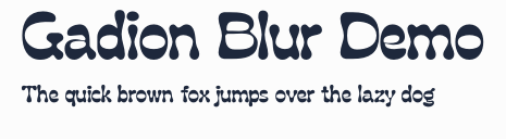 Gadion Blur Demo預覽圖