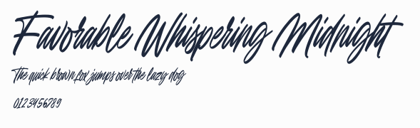 Favorable Whispering Midnight預覽圖