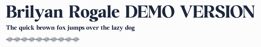 Brilyan Rogale DEMO VERSION預覽圖