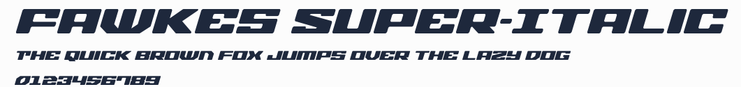 Fawkes Super-Italic預覽圖