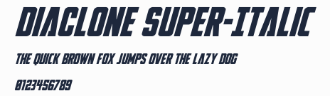 DiaClone Super-Italic預覽圖
