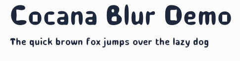 Cocana Blur Demo預覽圖