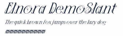 Elnora DemoSlant預覽圖