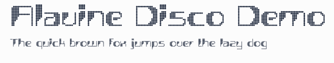 Alavine Disco Demo預覽圖