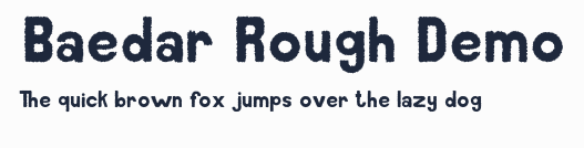 Baedar Rough Demo預覽圖