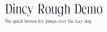 Dincy Rough Demo預覽圖