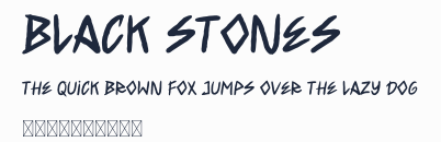 Black Stones預覽圖