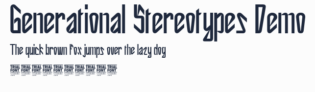 Generational Stereotypes Demo預覽圖