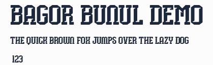 Bagor Bunul DEMO預覽圖