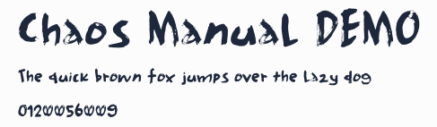 Chaos Manual DEMO預覽圖