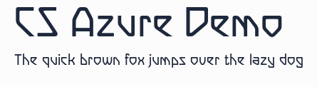 CS Azure Demo預覽圖