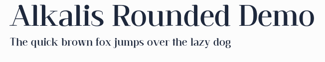 Alkalis Rounded Demo預覽圖