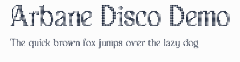 Arbane Disco Demo預覽圖