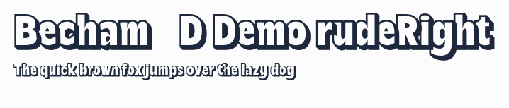 Becham 3D Demo rudeRight預覽圖