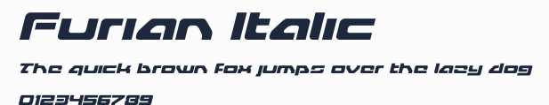 Furian Italic預覽圖