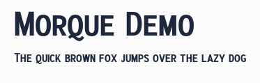 Morque Demo預覽圖