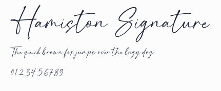 Hamiston Signature預覽圖