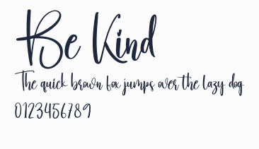 Be Kind預覽圖