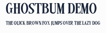 Ghostbum DEMO預覽圖