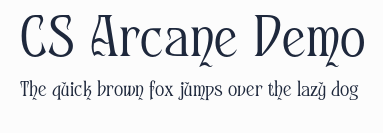 CS Arcane Demo預覽圖