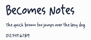 Becomes Notes預覽圖