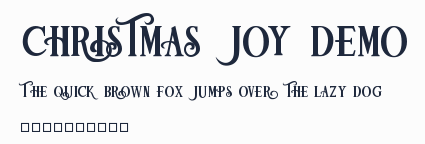 Christmas Joy Demo預覽圖