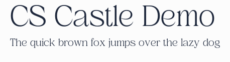 CS Castle Demo預覽圖