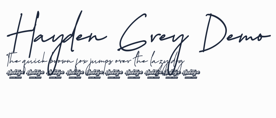 Hayden Grey Demo預覽圖