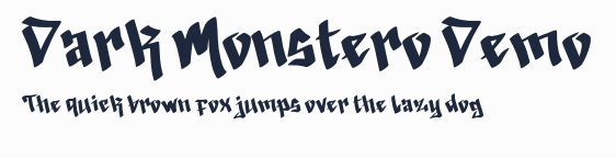Dark Monstero Demo預覽圖