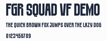 FGR SQUAD VF DEMO預覽圖