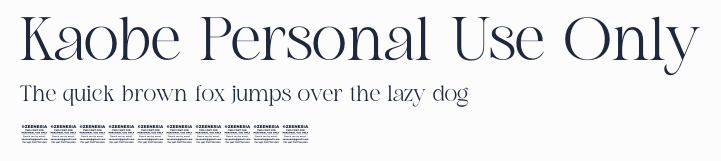 Kaobe Personal Use Only預覽圖