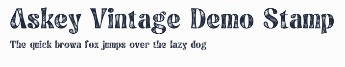 Askey Vintage Demo Stamp預覽圖
