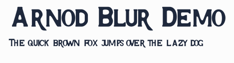 Arnod Blur Demo預覽圖