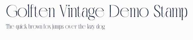 Golften Vintage Demo Stamp預覽圖