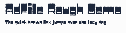 Adfile Rough Demo預覽圖
