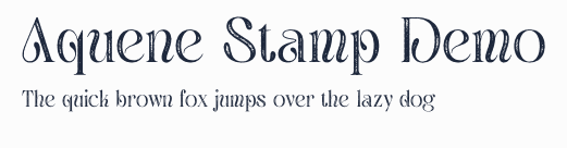 Aquene Stamp Demo預覽圖