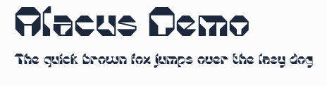 Alacus Demo預覽圖