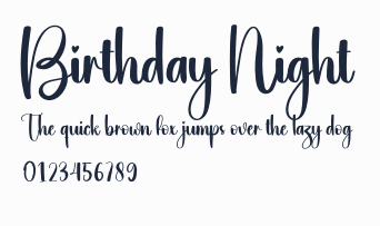 Birthday Night預覽圖