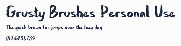 Grusty Brushes Personal Use預覽圖