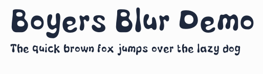 Boyers Blur Demo預覽圖