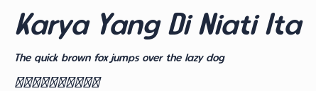 Karya Yang Di Niati Ita預覽圖
