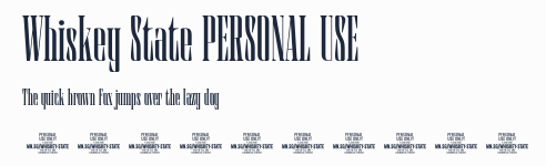 Whiskey State PERSONAL USE預覽圖